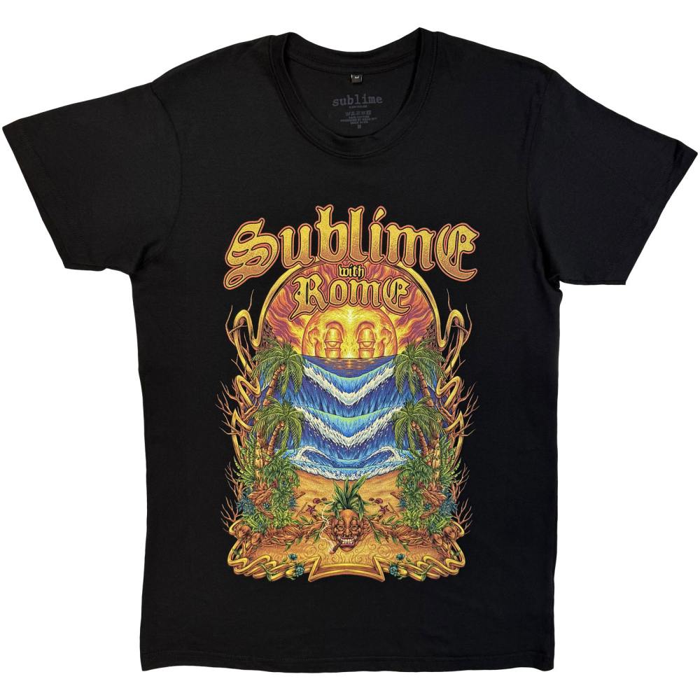 Sublime - Summer Season Heren Tshirt - Zwart